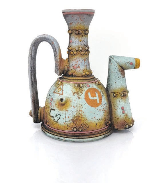 Mike Cinelli: Greek pottery meets the ’80s