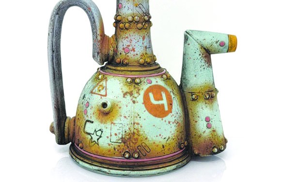 Mike Cinelli: Greek pottery meets the ’80s